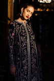 Mushq Deja VU Embroidered Velvet Unstitched 3Pc Suit - Infinite Loop