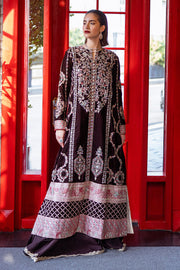 Mushq Deja VU Embroidered Velvet Unstitched 3Pc Suit - Echoing Dreams