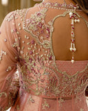 Mushq Darlings Embroidered Net Unstitched 3Pc Suit D-05 Naina