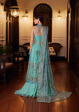 Mushq Stardust Embroidered Net Unstitched 3Pc Suit MN23-03 Astrum