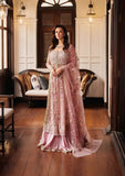 Mushq Stardust Embroidered Net Unstitched 3Pc Suit MN23-04 Luster