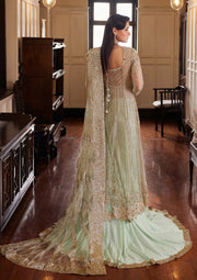 Mushq Stardust Embroidered Net Unstitched 3Pc Suit MN23-05 Twilight