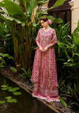 Mushq Stardust Embroidered Net Unstitched 3Pc Suit MN23-07 Cupid