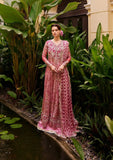 Mushq Stardust Embroidered Net Unstitched 3Pc Suit MN23-07 Cupid