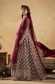 Maryum N Maria Zamani Begum Embroidered Organza Unstitched 3Pc Suit MW23-512