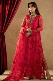 Maryum N Maria Zamani Begum Embroidered Organza Unstitched 3Pc Suit MW23-513