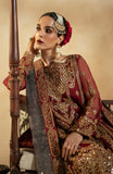 Maryum N Maria Zamani Begum Embroidered Organza Unstitched 3Pc Suit MW23-517