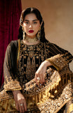 Maryum N Maria Zamani Begum Embroidered Chiffon Unstitched 3Pc Suit MW23-519