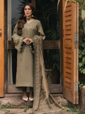 IZEL Musafir Embroidered Italian Woolen Unstitched 3Pc Suit - Rukh