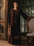 IZEL Musafir Embroidered Italian Woolen Unstitched 3Pc Suit - Rameen