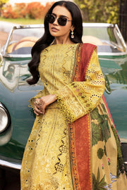 Motifz Premium Embroidered Lawn Unstitched 3Pc Suit 5329-LISETTE