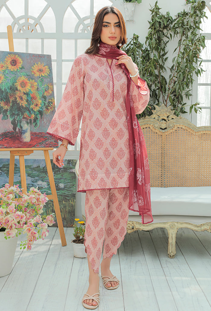 Maya by Humdum Printed Lawn Unstitched 3 Piece Suit MY-03