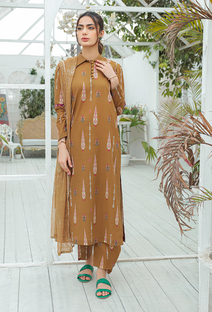 Maya by Humdum Printed Lawn Unstitched 3 Piece Suit MY-09