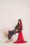 Feathers Digital Printed Khaddar Unstitched 3Pc Suit MYRONE-FT570