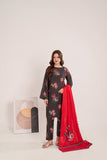 Feathers Digital Printed Khaddar Unstitched 3Pc Suit MYRONE-FT570