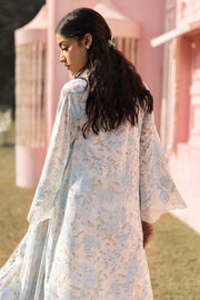 Cross Stitch Premium Embroidered Lawn Unstitched 3Pc Suit - MYSTIC HAZE