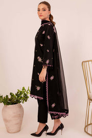 Farasha Summer Essentials Embroidered Lawn Unstitched 3Pc Suit - MYSTIQUE
