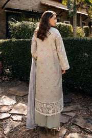 Afrozeh Damask The Holiday Unstitched Lawn 3Pc Suit AL-25-V2-09B MAELIS