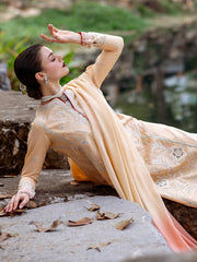 Roheenaz Dahlia Embroidered Lawn Unstitched 3Pc Suit RNZ-02B Magnolia