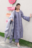 Rang Rasiya Florence Festive Embroidered Lawn Unstitched 3Pc Suit - MAHNAZ