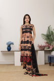 Feathers Premium Printed Lawn Unstitched 3Pc Suit Mahogany Motif-FT771