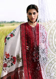 Hussain Rehar Embroidered Khaddar Unstitched 3Pc Suit - Mahrani