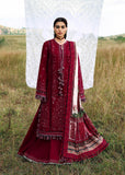 Hussain Rehar Embroidered Khaddar Unstitched 3Pc Suit - Mahrani