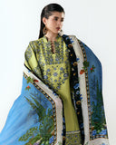 Jugnu Lahore Spring Summer Unstitched Embroidered Cotton 3Pc Suit - Mai