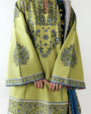 Jugnu Lahore Spring Summer Unstitched Embroidered Cotton 3Pc Suit - Mai