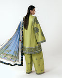Jugnu Lahore Spring Summer Unstitched Embroidered Cotton 3Pc Suit - Mai