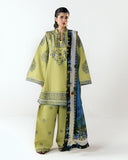 Jugnu Lahore Spring Summer Unstitched Embroidered Cotton 3Pc Suit - Mai