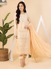 Dilkash Afsana by Manizay Chikankari Karandi Unstitched 3Pc Suit M-05