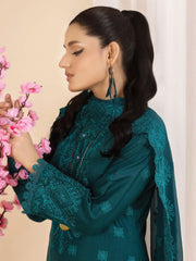 Dilkash Afsana by Manizay Chikankari Karandi Unstitched 3Pc Suit M-06