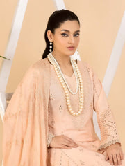 Dilkash Afsana by Manizay Chikankari Karandi Unstitched 3Pc Suit M-08