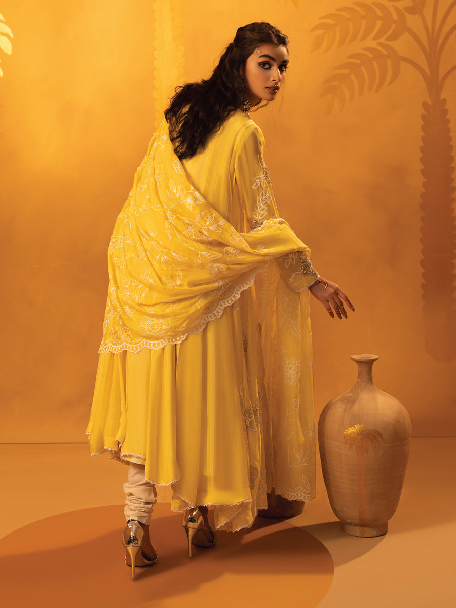 Faiza Faisal Signature Festive Pret Medium Silk 3Pc Suit - Manon