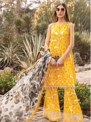 Maria.B M.Prints Unstitched Embroidered Lawn 3Pc Suit MPT-2112-B