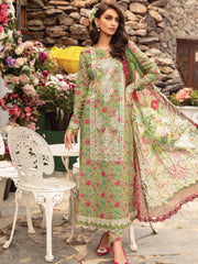 Maria.B M.Prints Unstitched Embroidered Lawn 3Pc Suit MPT-2113-B