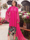 Maria.B M.Prints Unstitched Embroidered Lawn 3Pc Suit MPT-2101-B