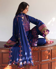 Republic Womenswear Amaris Unstitched Karandi 3Pc Suit D-10 Maris