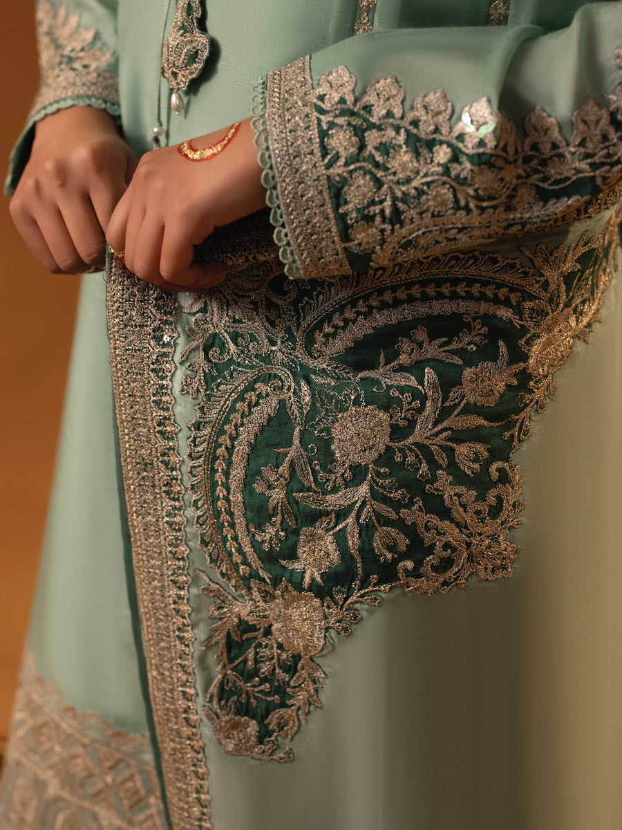 Faiza Faisal Signature Festive Pret Thai Silk 3Pc Suit - Marisa