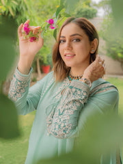 Faiza Faisal Signature Festive Pret Thai Silk 3Pc Suit - Marisa