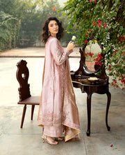 Mushq Sunehri Ramsha Edit Lama Silk Stitched 3Pc Suit - Marium