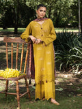 HemStitch The Garden Embroidered Lawn Unstitched 3Pc Suit - Matcha