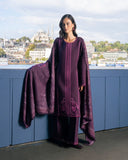 Meet Me In Istanbul by Rang Rasiya Unstitched Linen 3Pc Suit - MAUVE