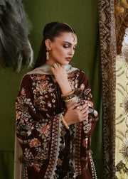 Hussain Rehar Kot Radha Kishan Unstitched Karandi 3Pc Suit - Maya