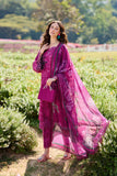 Farasha Summer Escape Embroidered Lawn Unstitched 3Pc Suit - Meadow Arc