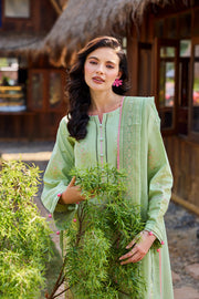 Farasha Summer Weaves Embroidered Lawn Unstitched 3Pc Suit - Meadow Grove