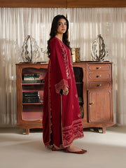 Virsa by Cinq Embroidered Karandi Unstitched 3Pc Suit - MEERA