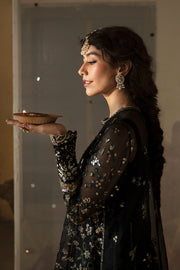 Hayat by Afrozeh Embroidered Organza Unstitched 3Pc Suit AFH-24-08 MEERA