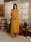 Virsa by Cinq Embroidered Karandi Unstitched 3Pc Suit - MEHER
